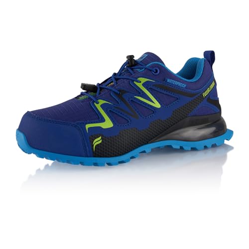 Fusskleidung Damen Herren Wanderschuhe wasserdichte Trail Running Trekkingschuhe Blau Grün EU 41