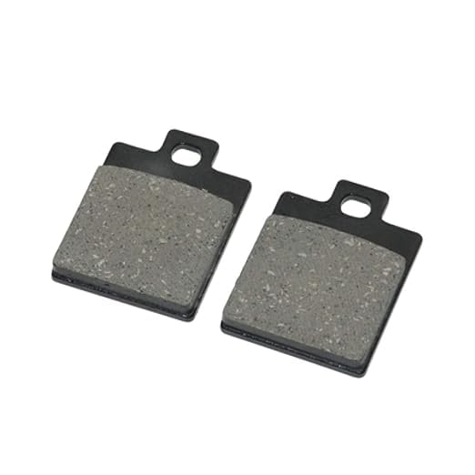 SELVIKE Front Brake Disc Pad for Vespa Piaggio Scooters, Semi-Metallic Compound, Black (SLDP22)-image-38