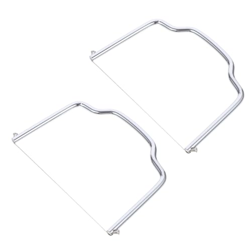 Cabilock 2 Pièces Trancheuse À Fromage Fil Acier Inoxydable Coupe-Gâteau Ergonomique Pour Cuisine Maison Restaurant