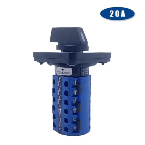 Interruptor de leva giratorio YMW26-20/6 de 6 polos con aislamiento de 690V 4