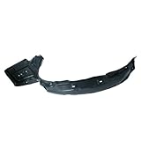 CarPartsDepot, Front Fender Liner Splash Shield Left (Driver Side) Plastic 2/4dr Replacement, 378-20206-11 HO1248107 74151SV4010