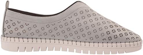 Easy Street Women's Flat Sneaker, Grey, 9.5 X-Wide | Image 5