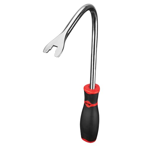 Performance Tool W80644 Bent Shaft Upholstery Panel Removal Tool & Fastener Remover with Ergonomic Grip Handle for Easy Door Panel Release on Most Vehicles