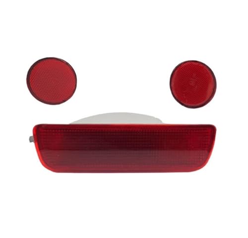 Feu antibrouillard arrière Nissan Qashqai J10 2008-2015 catadioptre pare-chocs rouge en set