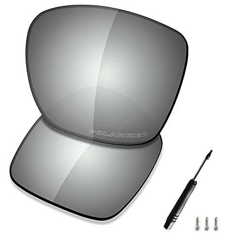 Image of SAUCER Premium Replacement Lenses & T4 Screwdriver & Screw for Oakley TwoFace XL OO9350 Sunglasses