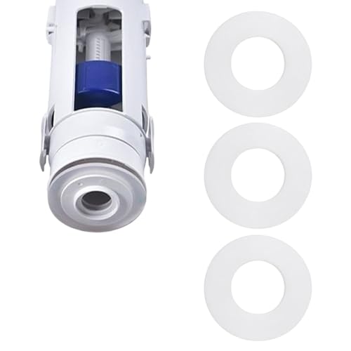 QIHAWN 3Pcs 63x33x3mm Toilet Flush Valve Seals for Dual Flush Cisterns