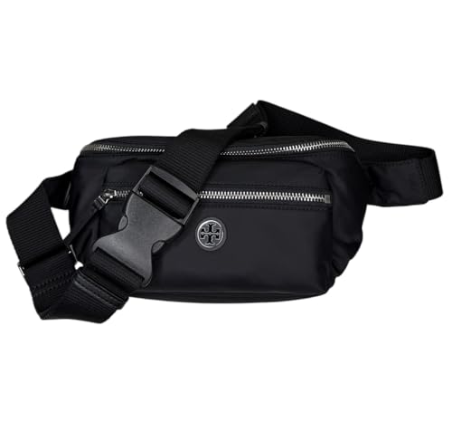Tory Burch Nylon Belt Bag Fanny Pack Waist Bag (Black)