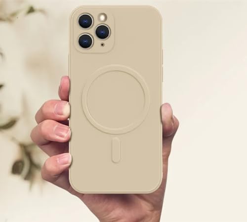 Coque aimantée iPhone 14 Pro Max blanche anti-choc silicone - 6