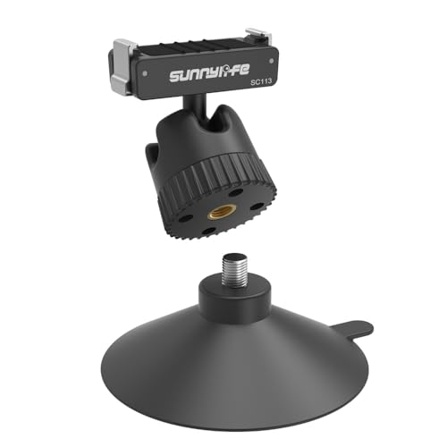 for DJI Osmo Nano/Action 6�p�}�O�l�b�g���N�C�b�N�����[�X�{�[���w�b�h�z�Ճ}�E���g�A�_�v�^�[ �o�������C�}�E���g����/�����B�e 360°��]����{�[���w�b�h ���͋z���� 1/4�C���`�l�W���t�� ���B��_�A�O�r���t���\ �A�N�V����