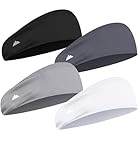 Tough Headware Cinta Pelo Deporte - Diadema Deport...: MEJORA TU RENDIMIENTO: Mejora tu entrenamiento con el avanzado material Dryzone que absorbe el sudor y mantente seco y cómodo con nuestra cinta sudor cabeza para correr, gimnasio y deportes. Nuestra headband también es apta para llevar con un casco. ...