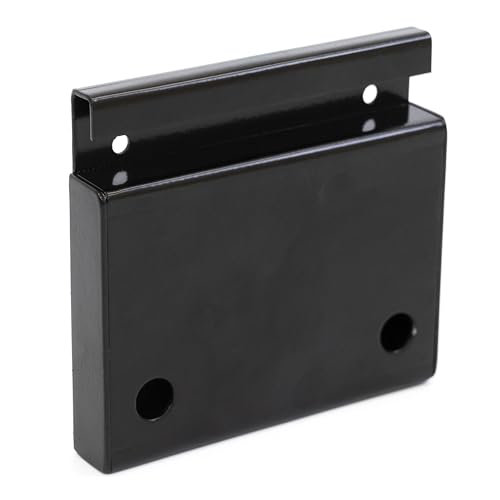 VICTORY DISPLAY & STORE FIXTURE MFG Heavy-Duty Individual Slatwall Wall Plate Adapter, Install on a Regular Drywall-Wall or Into a Wood Wall Stud, Made-in-USA (2)