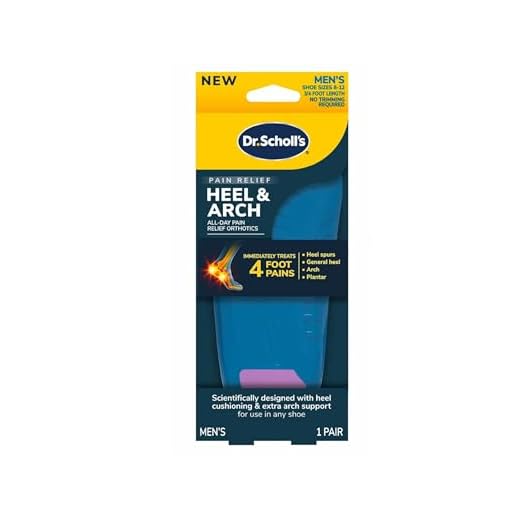 Say Goodbye to Achilles Tendonitis Pain with Shoe Inserts | Insoles Dr. Scholl’s HEEL Pain Relief Orthotics // Clinically Proven to Relieve Plantar Fasciitis, Heel Spurs and General Heel Aggravation (for Men's 8-12, also available for Women's 5-12)