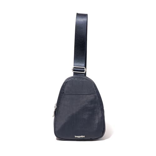 Image of Baggallini Double Zip Mini Sling