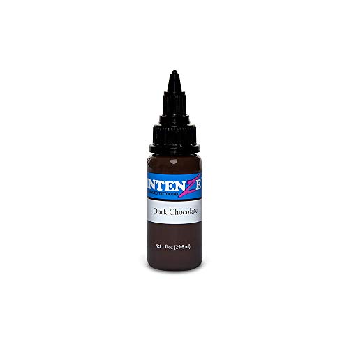 Intenze Tattoo Ink - Dark Chocolate - 1/2oz Bottle