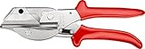 Marca: Knipex KNIPEX Cortaingletes para perfiles de plástico y goma (215 mm) 94 35 215