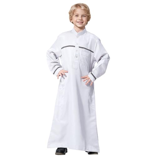 Thobe Arabe enfants garçons cadeau traditionnel élégant