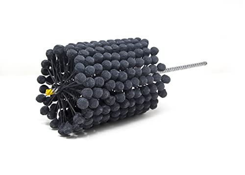 Image of Brush Research GBD414400 Flex-Hone, 4-1 /4 inch (108mm) Diameter, 400 Grit, Silicon Carbide, for Mild Steel, Stainless Steel Cast Iron and Softer Ferrous Materials