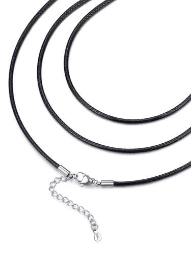 FaithHeart ҂ݍ݃U[ 2mm/3mm lbNXR[h jp XeXX`[XibvNXvt hDbNX[v`F[ y_gp @ׂȃMtg{bNXt, Length 20 Inches, U[, ΂Ȃ