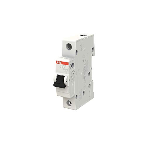 ABB SH201-C6 Miniature Circuit Breaker, 1 Pole, 6 Amp (ABB2CDS211001R0064)