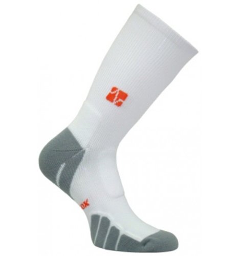 Eurosock Vitalsox Crew White/Silver XL (Men's 11-14)