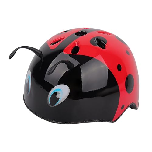 Casco de ciclismo para niños con diseño de dibujos animados y amortiguación de impactos 2