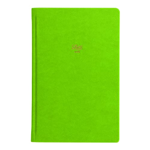 Carnet de notes ligné Letts Legacy vert élégant avec papier crème soyeux