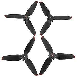 Drone Propellers Vervanging, Stabiele Vlucht Paddle Blade Wing Sterke Trekkracht voor FPV Drone Paddle Blade Vervanging…