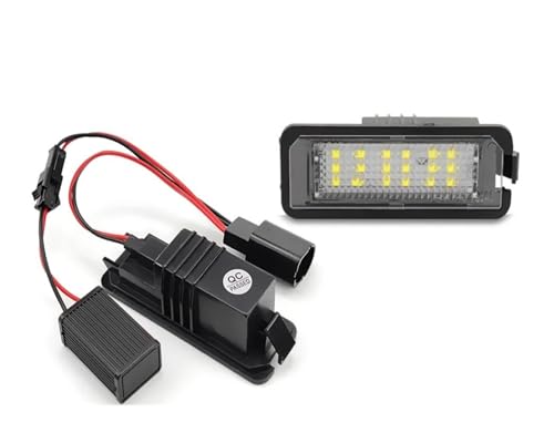 Luces matrícula LED placa blanca bombillas traseras compatibles con 911 997 991 992 año 2005-2021