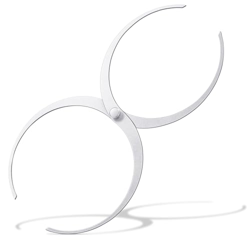 Wood Turning Double Ended Bowl Calipers Stainless Steel Woodworking Woodturning Tools Pottery Calipers Wood Lathe Thickness Measuring Tool(11 Inch)