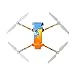 HONG YI-HAT Accessori Impermeabile della Pelle in PVC Decorativi Adesivi Housing Shell Protettivo for Xiaomi FIMI X8 SE Drone Drone Ricambi (Color : 1 Painting)