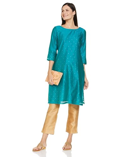 Image of Amazon Brand - Myx Women's Slim Fit Mid Rise Pants (Available in Plus Sizes)