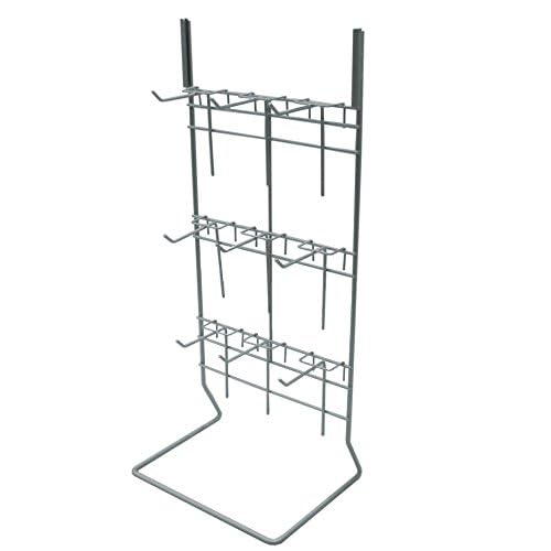 GERSO Thekenständer mit 9 Einfachhaken und Plakathalterung