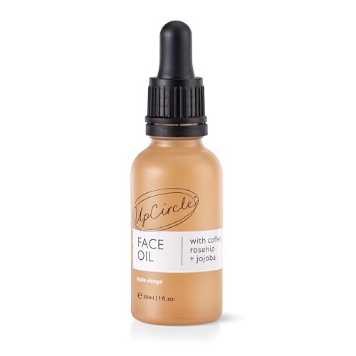 UpCircle Organic Face Serum With Coffee Oil 1oz - Vitamin C Clean Natural Hydrating Facial Oil - Vegan + Cruelty-Free