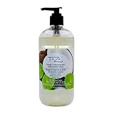 Premium Taza Natural Omega-3 Hemp & Aloe Coconut Lime Body Wash, 16 fl oz ♦ For Soft Smooth Skin ♦ Contains: Omega-3 Hemp Seed Oil, Aloe Seed Juice, Chamomile Flower, White Willow Bark Extract