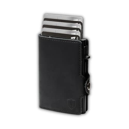 Xclusive Leather Slim Wallet for Men | Trifold RFID Wallet | Luxurious Card Holder & Minimalist Wallet with Money Clip | Blend of Luxury & Utility in Menâs Wallets