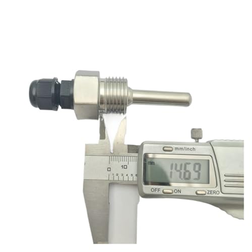 Termopozo acero inoxidable 1/2 SP21-035 vaina inmersion de 304 para cables PT100 3