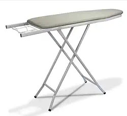 Tabua mesa de passar roupas extra forte metalizada com suporte para ferro