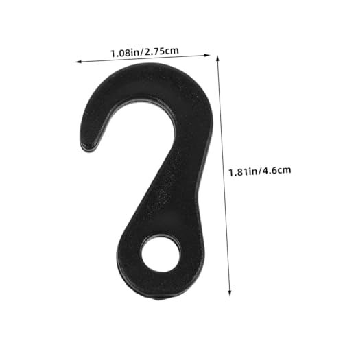 Crochet de tente plastique S contre le vent pour fixation stable de cordes - 2