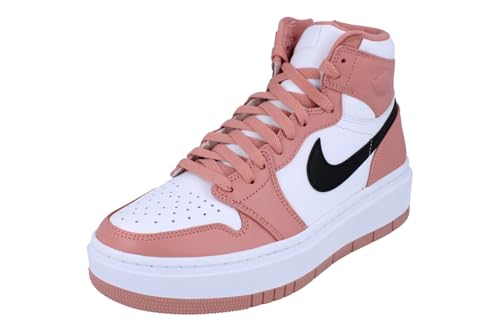 Air Jordan 1 Elevate High Women's Shoes (DN3253-601, Red Stardust/White/Black) Size 11