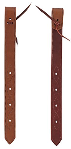 Billettes de cuir piqué Weaver Cuir pour réparer et renforcer vos sangles marron