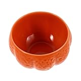 Excellent savoir-faire : fabriqué à partir de céramique de qualité, il est chaleur et conçu pour conserver sa beauté au fil , bol en céramique citrouille, photophore vide