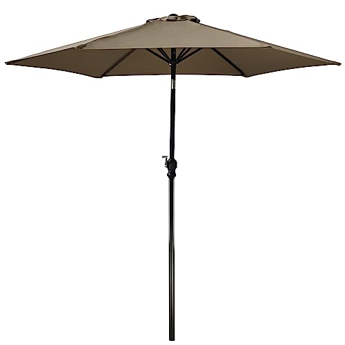 OLIXIS 9FT Outdoor Patio Umbrella, Outdoor Table Umbrella, Yard Umbrella,