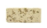 【Elaborado en Jijona】 Turrón de Nata Nuez artesano, 300g - Mazapán con Nueces elaborado en obrador tradicional - Hecho a mano