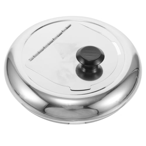 Tapa de olla sopera de 10l industrial NUOBESTY de acero para hostelería 2
