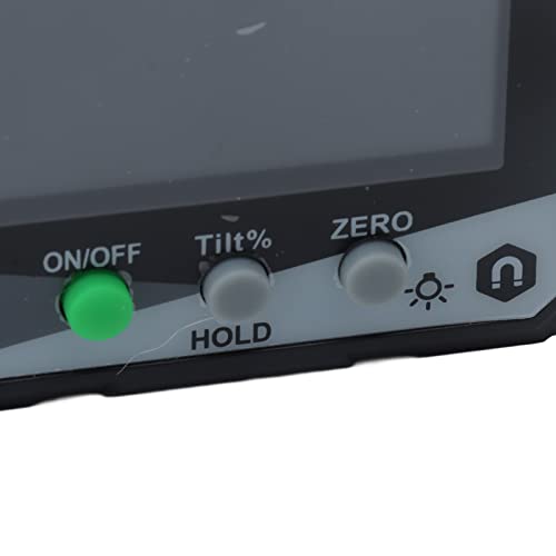 Inclinómetro digital magnético con pantalla LCD y imán lateral miniatura 6