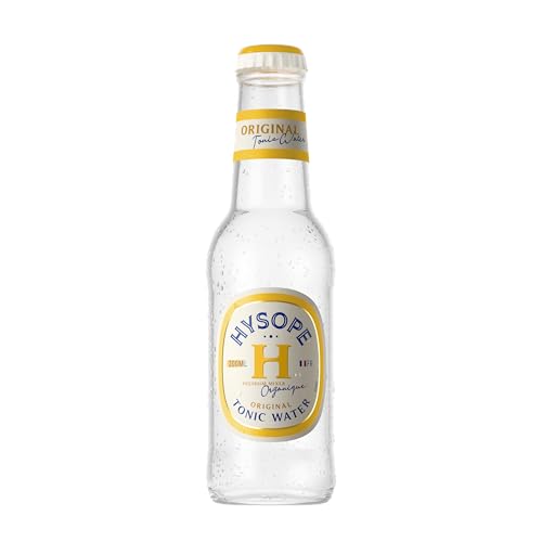 Tonic Water Original HYSOPE bio pour cocktail gin : caisse de 24 bouteilles de boisson premium