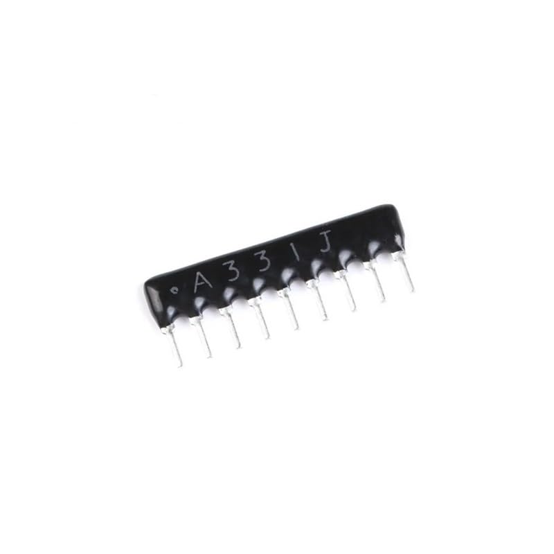 10pcs Dip Exclusion 9Pin Resistor Network Array A09 A103J 1K 1.5K 2K 3.3K 4.7K 5.1K 10K 22K 100K 100R 330R 470R 510R 680R ohm (A09-471JP 470R)