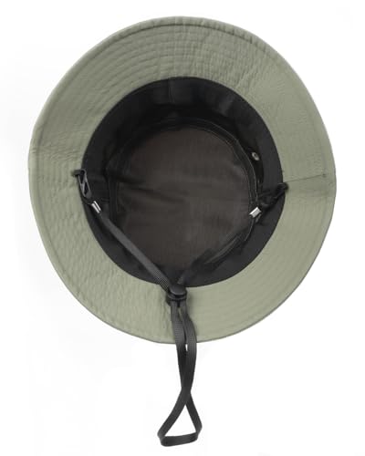 Image of XXL XL L Bucket Hat For Big Heads,M S Quick-Dry Travel Sun Hat With Chin Strap,Lightweight Summer Fisherman Hat Packable