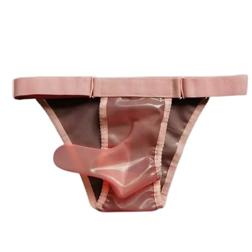 LESOYA Men's Sexy Hip Briefs Underwear High Elastic Boxer Briefs with Sheath Underwear