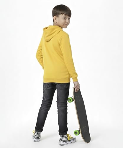 Image of KYDA KIDS Boys 100% Cotton Hooded Neck Long Sleeve Sweatshirt with Hoodies Winter Wear
